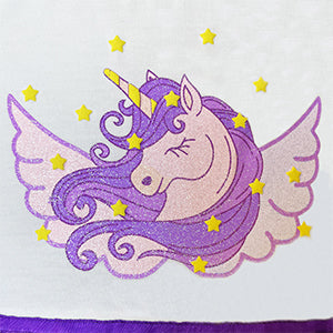 #AF22003 Girls Purple Unicorn Tutu Dress