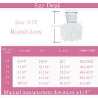 #ZP2204009  Girls' White Sequin Flower Dress