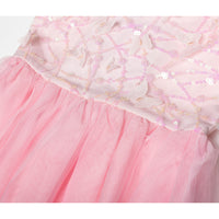 #ZP2204007  Girls' 3D Sequin Butterfly Tutu Dress - Sleeveless Easter Birthday Party Princess Tulle Dress for Toddler & Little Girls (Ages 3–7 Years)
