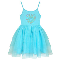#AF22008 Girls' Heart Tutu Dress
