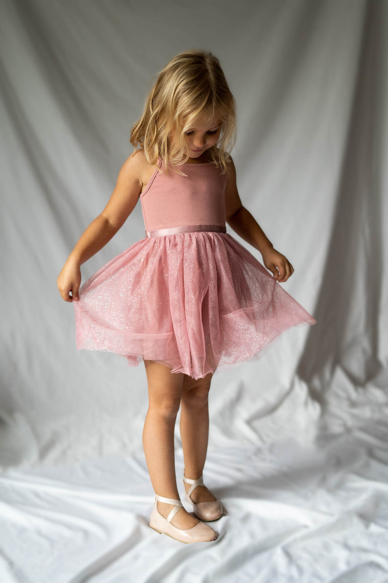#AF22001 Girls' Sleeveless Tutu Dress