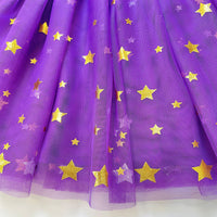 #AF22003 Girls Purple Unicorn Tutu Dress