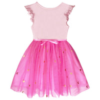#AF22004 Girls Pink Unicorn Tutu Dress