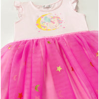 #AF22004 Girls Pink Unicorn Tutu Dress