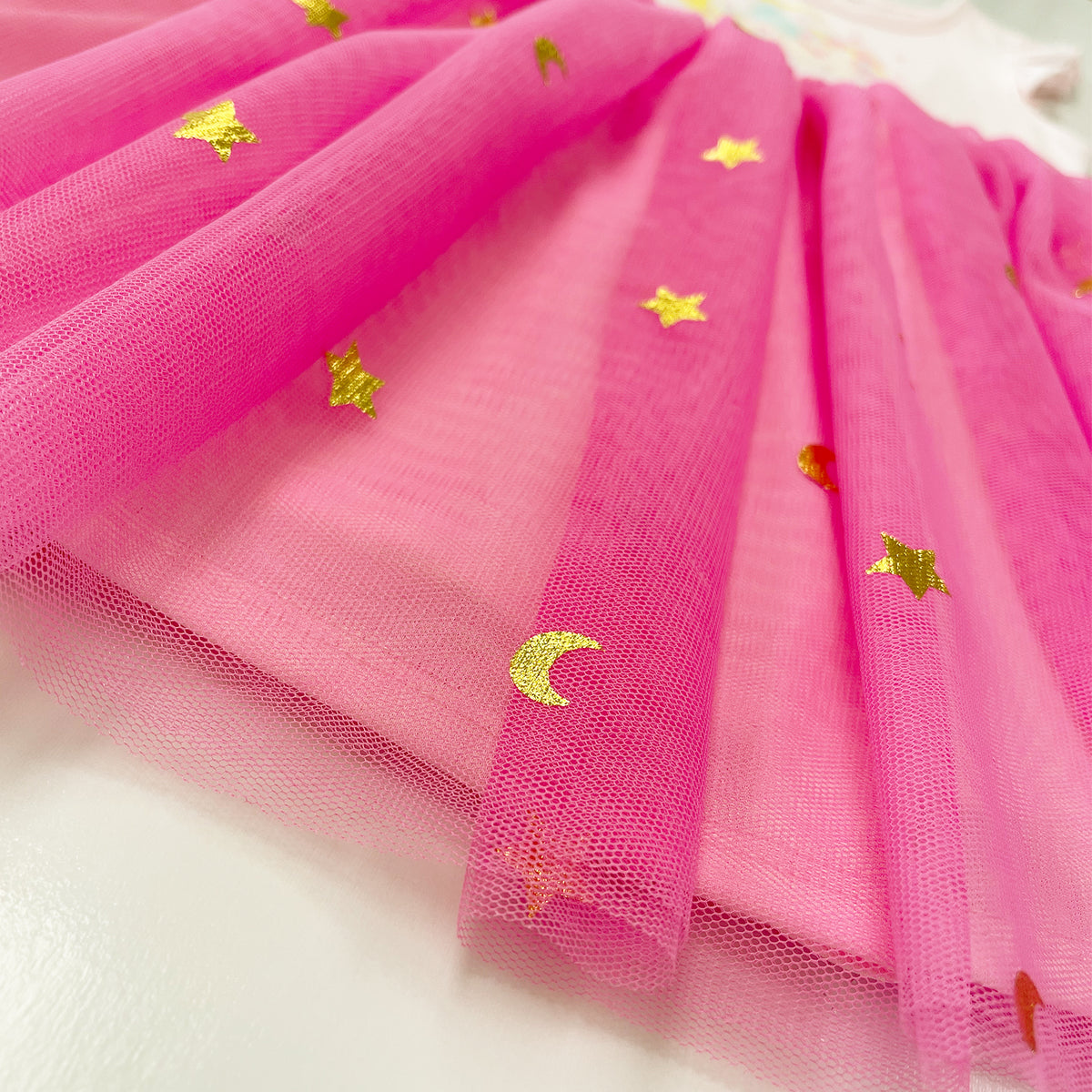 #AF22004 Girls Pink Unicorn Tutu Dress