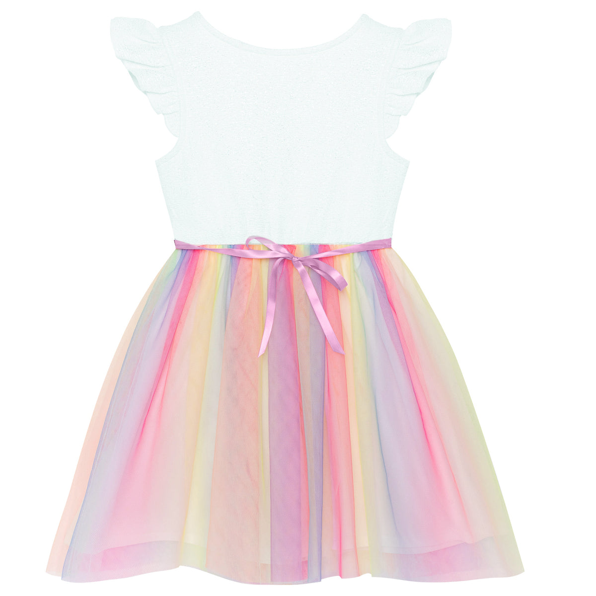 #AF22002 Rainbow Tutu Dress