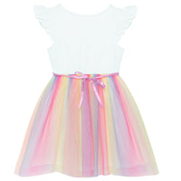 #AF22002 Rainbow Tutu Dress