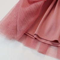 #TL2207006 Dusty Rose Butterfly Lace Tutu Dress
