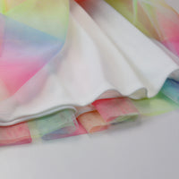 #TU2206019 Girls' Unicorn Rainbow Tulle Dress