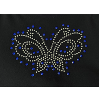 #AF22008 Black Butterfly Tutu Dress