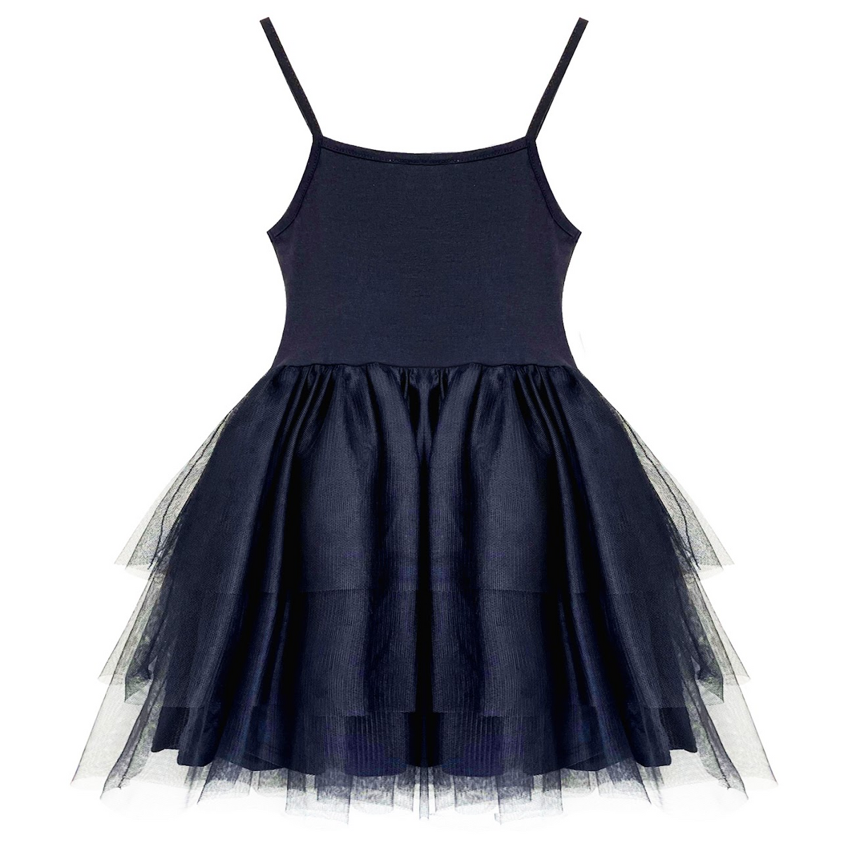 #AF22008 Black Butterfly Tutu Dress