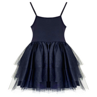 #AF22008 Black Butterfly Tutu Dress