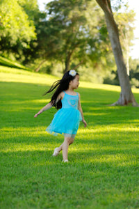 #AF22008 Girls' Heart Tutu Dress