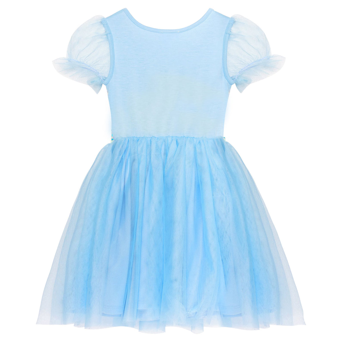 #ZP2204005 Girls' Mermaid Sequin Tulle Dress
