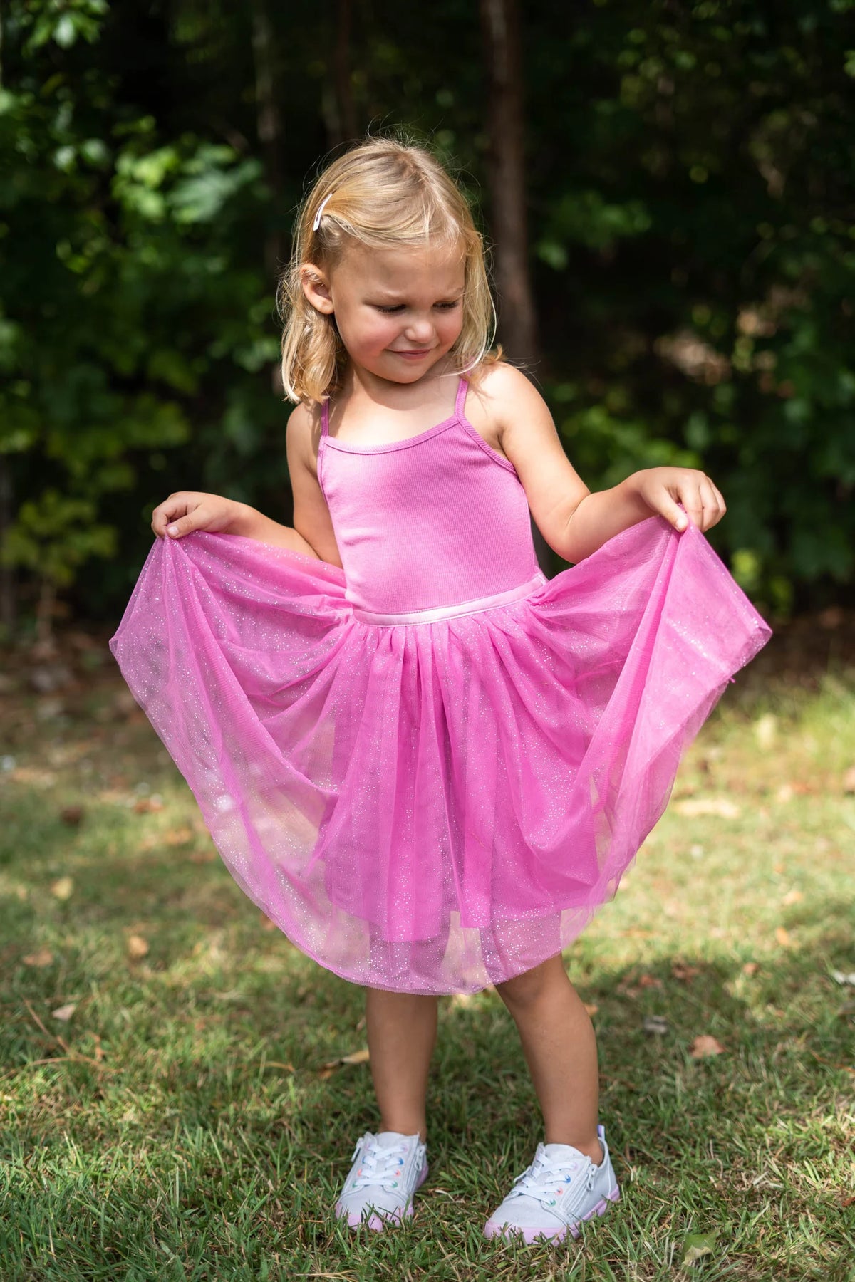#AF22001 Girls' Sleeveless Tutu Dress
