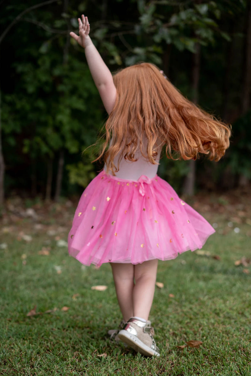 #AF22004 Girls Pink Unicorn Tutu Dress