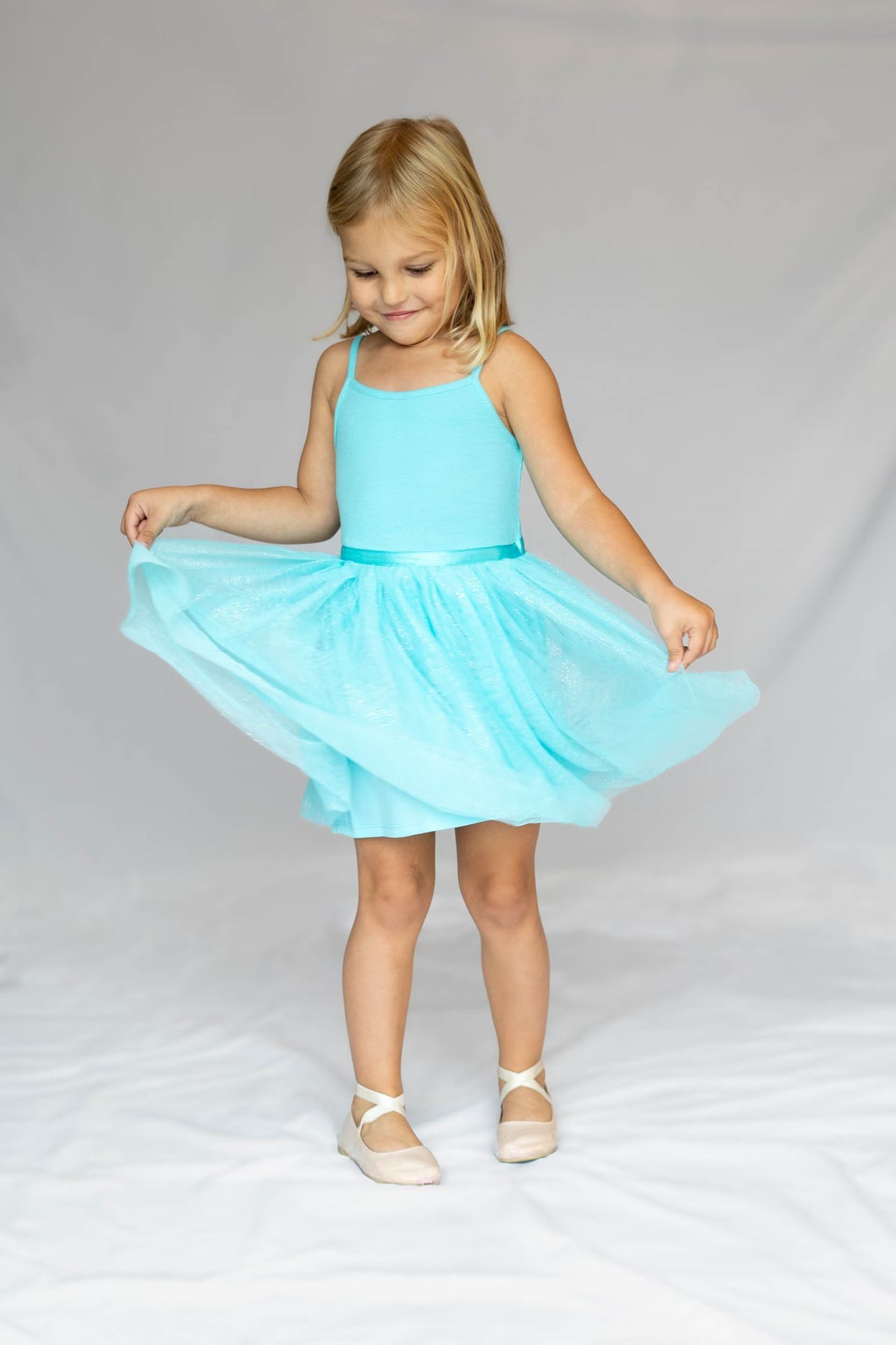 #AF22001 Girls' Sleeveless Tutu Dress