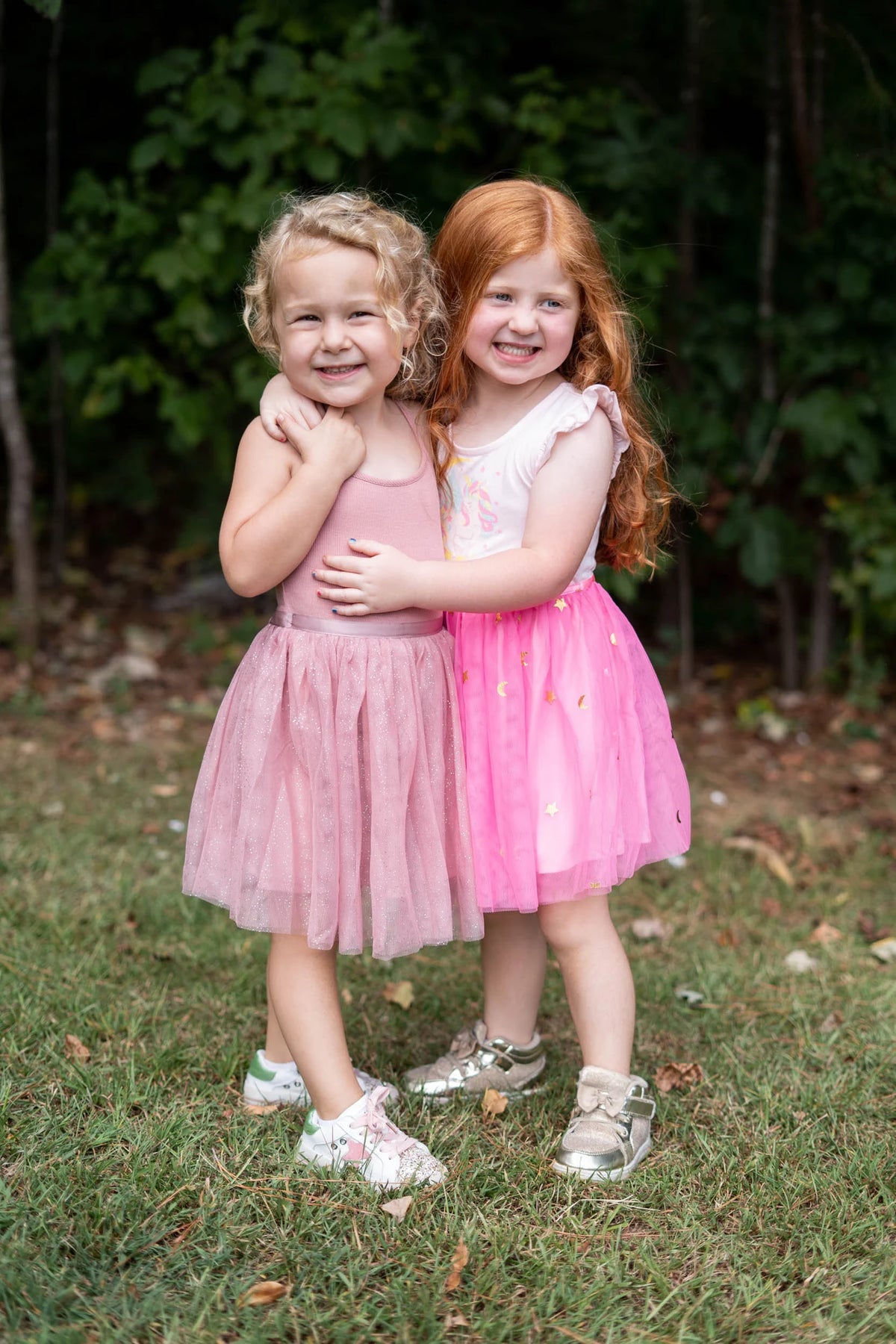 #AF22004 Girls Pink Unicorn Tutu Dress