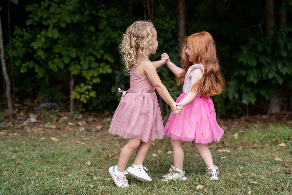 #AF22004 Girls Pink Unicorn Tutu Dress